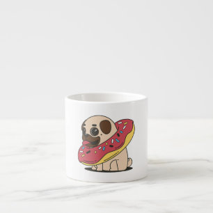 Kawaii Donut Mops Dog Tasse Geschenk Geschenk fü