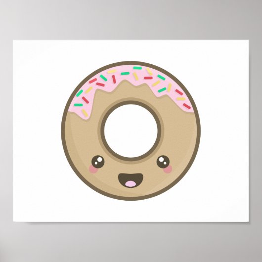 Kawaii donut poster (Vorne)