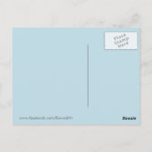 Kawaii Donut Postkarte (Rückseite)