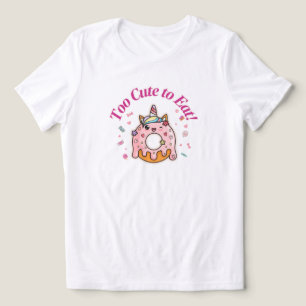 Kawaii Donut T - Shirt für Frauen