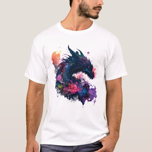 Kawaii-Drachen-Bestien-Modus T-Shirt (Vorderseite)