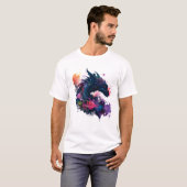 Kawaii-Drachen-Bestien-Modus T-Shirt (Vorne ganz)