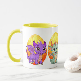 Kawaii-Drachen-Tasse Tasse