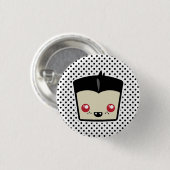 Kawaii Dracula Button (Vorne & Hinten)