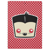Kawaii Dracula Clip Board Klemmbrett (Rückseite)