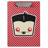 Kawaii Dracula Clip Board Klemmbrett (Vorderseite)