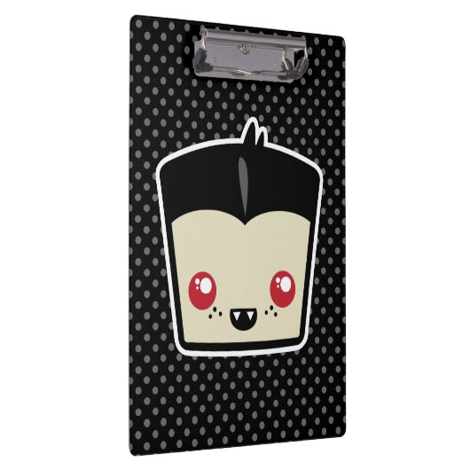 Kawaii Dracula Clip Board Klemmbrett (Rechts)