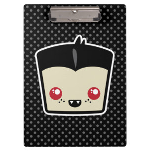 Kawaii Dracula Clip Board Klemmbrett