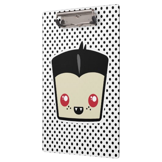Kawaii Dracula Clip Board Klemmbrett (Links)