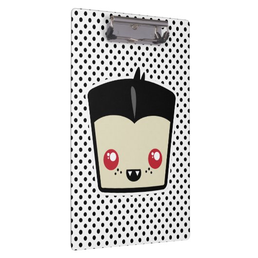 Kawaii Dracula Clip Board Klemmbrett (Rechts)