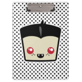 Kawaii Dracula Clip Board Klemmbrett (Vorderseite)