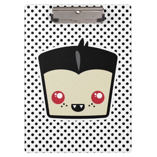 Kawaii Dracula Clip Board Klemmbrett (Vorderseite)