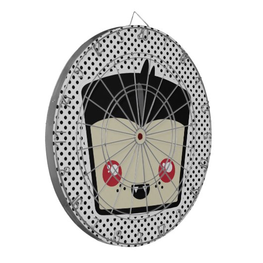 Kawaii Dracula Dart Board Dartscheibe (Vorderseite Links)