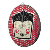 Kawaii Dracula Dart Board Dartscheibe (Vorderseite rechts)