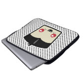 Kawaii Dracula Laptop Sleeve (Vorne Knopf)