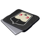 Kawaii Dracula Laptop Sleeve (Vorne Knopf)