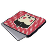 Kawaii Dracula Laptop Sleeve (Vorne Knopf)