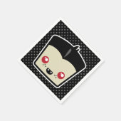 Kawaii Dracula Napkins Serviette (Ecke)