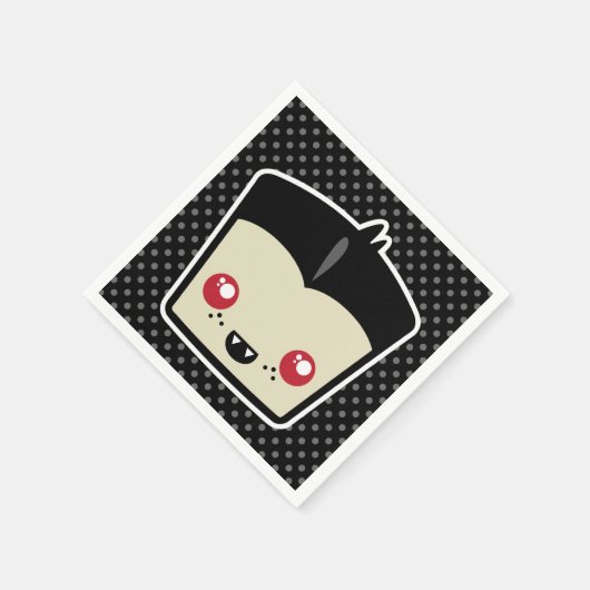Kawaii Dracula Napkins Serviette (Ecke)