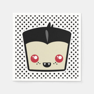 Kawaii Dracula Napkins Serviette