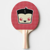 Kawaii Dracula Ping Pong Paddle Tischtennis Schläger (Vorderseite)