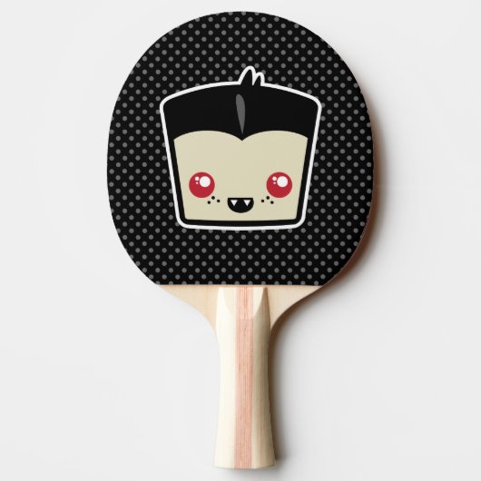 Kawaii Dracula Ping Pong Paddle Tischtennis Schläger (Rückseite)