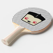 Kawaii Dracula Ping Pong Paddle Tischtennis Schläger (Vorderseite)
