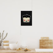Kawaii Dracula Poster Print (Küche)