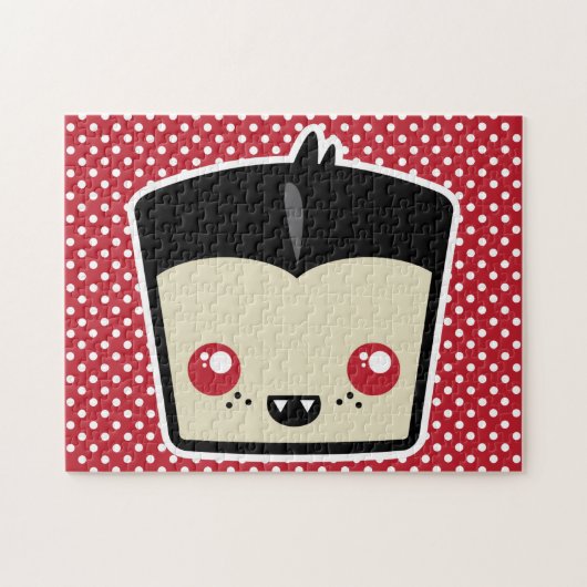 Kawaii Dracula Puzzle (Horizontal)