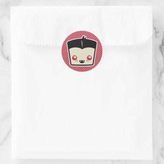 Kawaii Dracula Stickers (Tasche)