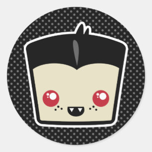 Kawaii Dracula Stickers