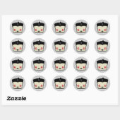 Kawaii Dracula Stickers (Blatt)