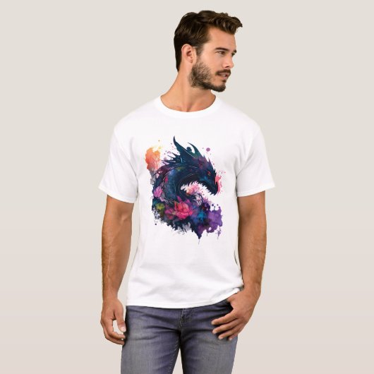 Kawaii Dragon Beast Mode T-Shirt (Vorne ganz)