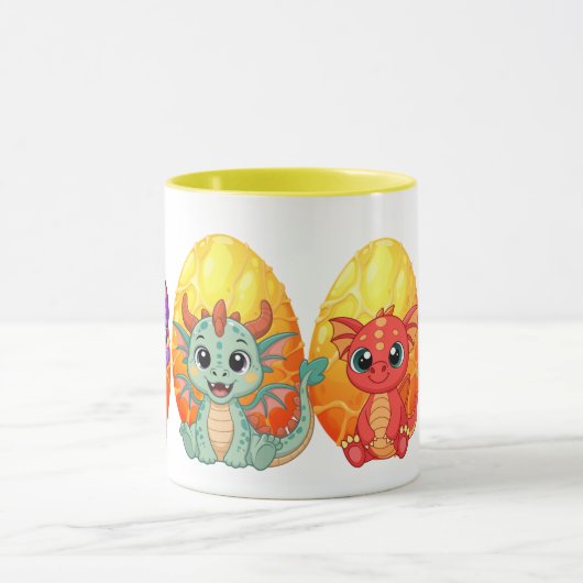  Kawaii Dragon Mug Tasse (Zentrum)