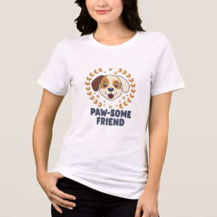 Kawaii Dreifarbenkatze Perfekter Tag Florale Ästhe Tri-Blend Shirt