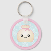 Kawaii Dumpling Keychain Schlüsselanhänger (Vorderseite)