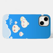 KAWAII DUMPLINGS LUFTBALLOONS IM HIMMEL Case-Mate iPhone HÜLLE (Rückseite (Horizontal))