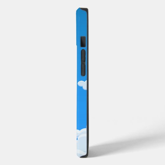 KAWAII DUMPLINGS LUFTBALLOONS IM HIMMEL Case-Mate iPhone HÜLLE (Rückseite / Links)