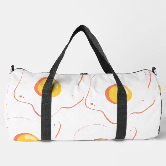 Kawaii Ei Print Bag Duffle Bag (Vorderseite)