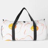Kawaii Ei Print Bag Duffle Bag (Rückseite)