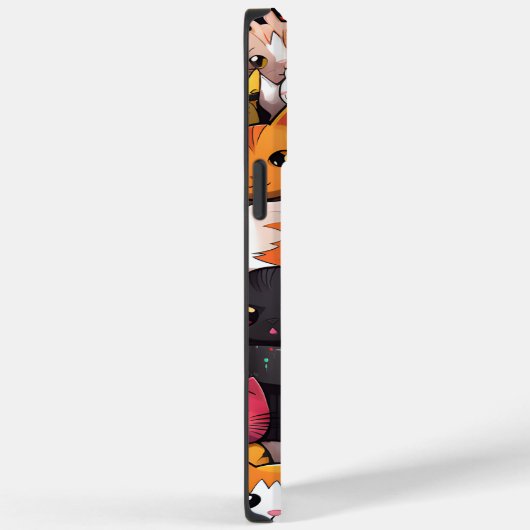 Kawaii eine Menge Katzen Graffiti Case-Mate iPhone Hülle (Rückseite / Rechts)