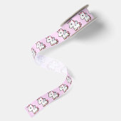Kawaii Einhorn Satinband (Rückseite)