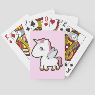 Kawaii Einhorn Spielkarten