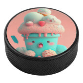 Kawaii-Eis Eishockey Puck (3/4)