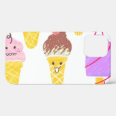 Kawaii Eis, niedlich, nahtlos. Case-Mate iPhone Hülle (Rückseite (Horizontal))