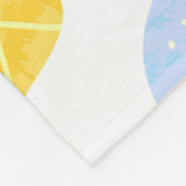 Kawaii Eis, niedlich, nahtlos. Fleecedecke (Ecke)