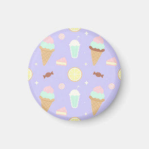 Kawaii-Eis-Süßigkeiten-Muster Magnet