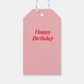 Kawaii-Eisbecher Geschenkanhänger (Rückseite)