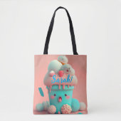 Kawaii Eisbeutel Tasche (Vorderseite)
