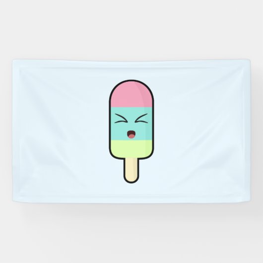 Kawaii Eiscreme Banner (Horizontal)